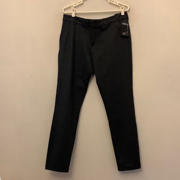 Kut from the Kloth gray black skinny pants Size 12S NWT - Picture 1 of 8